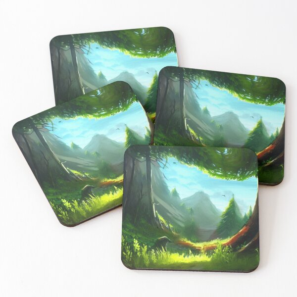 Item preview, Fairy Green forest art 2023 designed and sold by cardia1991.