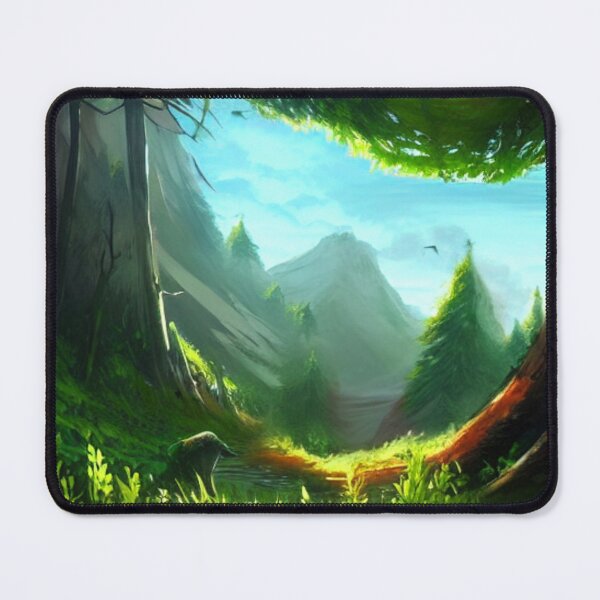 Item preview, Fairy Green forest art 2023 designed and sold by cardia1991.