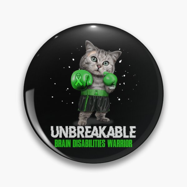 Item preview, Brain Disabilities Warrior - I Battle Brain Disabilities What Is Your Superpower? designed and sold by Jennpak.