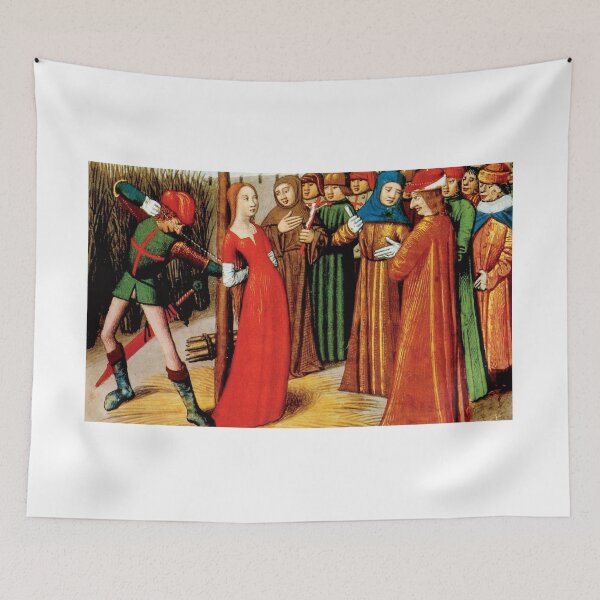 Item preview, Medieval Witch Execution designed and sold by Demonik-Art.
