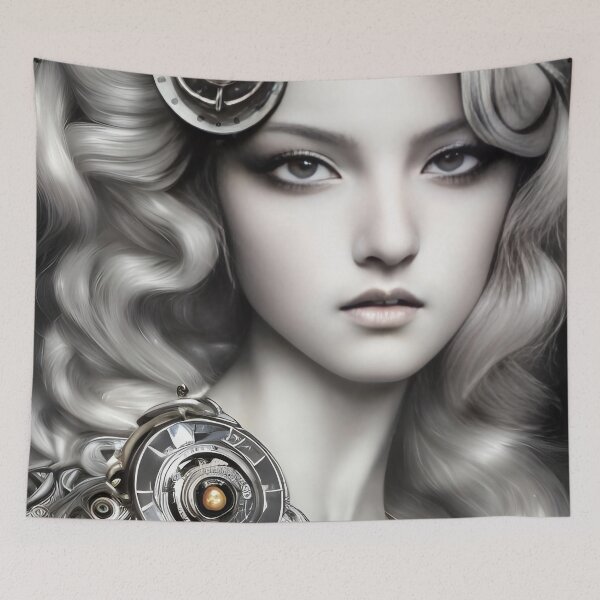 Item preview, Annamaria Steampunk Girl Portrait  designed and sold by Kamiri.