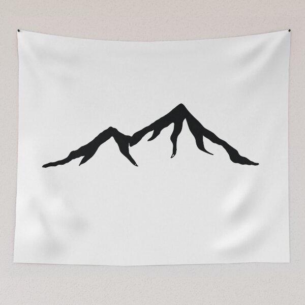 Item preview, Mountain Sticker  designed and sold by LukeWoodsDesign.