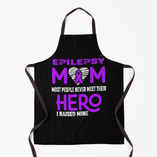 Item preview, Epilepsy MOM Most People Never Meet Their HERO I Raised Mine designed and sold by Tifrop.