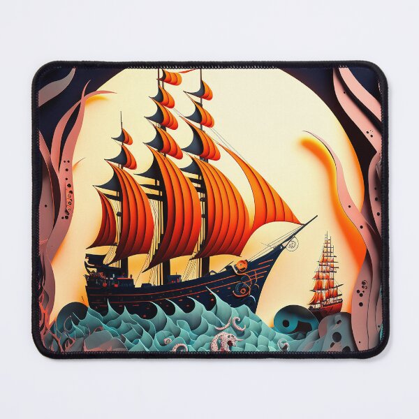 Item preview, Paper Craft Pirate Ship V1 designed and sold by GummywormDesign.