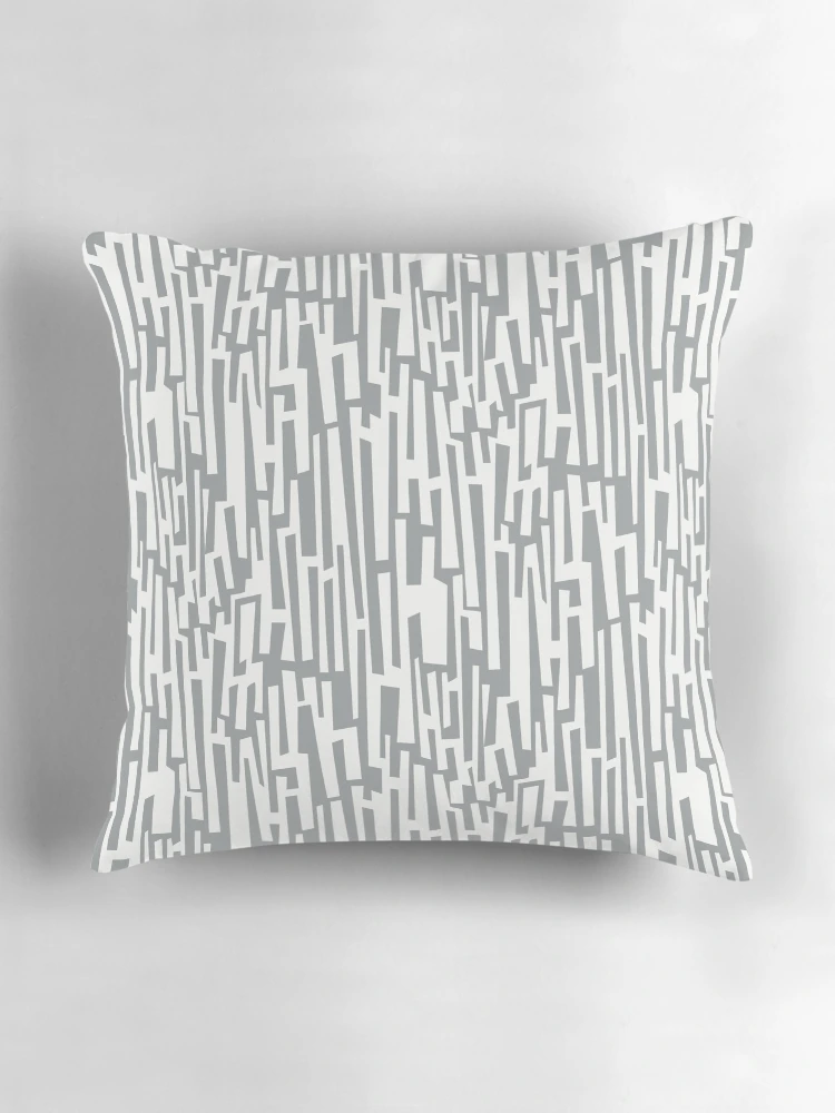 Thumbnail 3 of 4, Pillow, Winter Abstracts 8 designed and sold by Mandala Of Life.