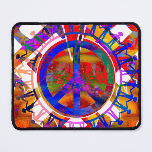 Item preview, PEACE HANDS AROUND THE GLOBE designed and sold by EdwardMonet.