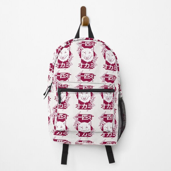 Item preview, Samurai Wolf with Japanese and Chinese Words designed and sold by Shekevara.