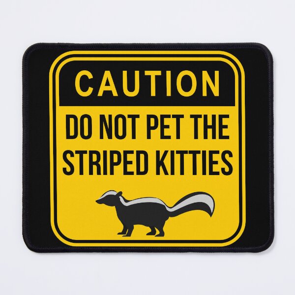 Item preview, Caution: Do not pet the striped kitties designed and sold by Caregiverology.