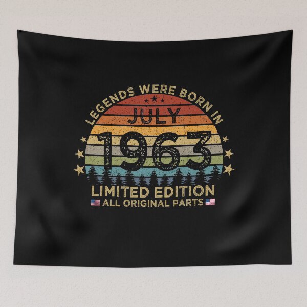 Item preview, Legends Were Born In July 1963 Limited Edition Patriotic designed and sold by cssdru.
