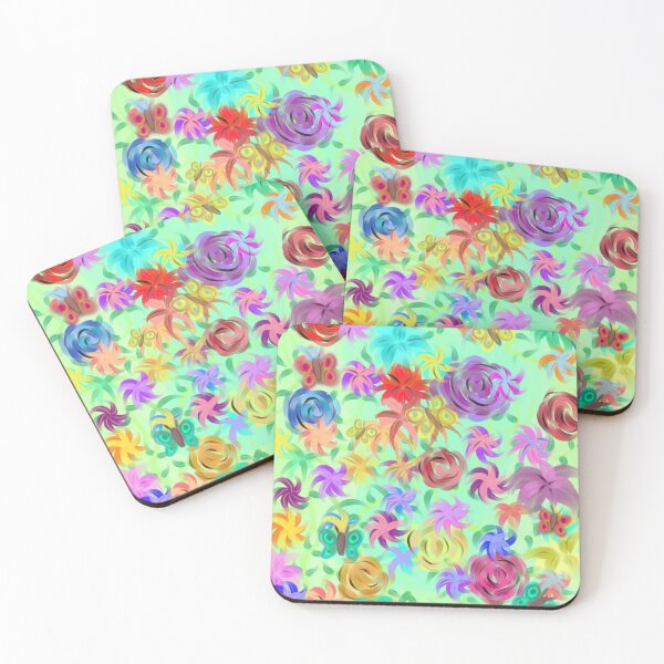 Item preview, Flower Print, Colourful Flower designed and sold by GiiReez.