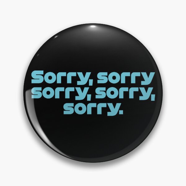 Item preview, RUS. Sorry Sorry - Best Team Radio Mexican GP 2022 (Original - Black BG) designed and sold by FilipeFerreira.