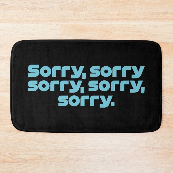 Item preview, RUS. Sorry Sorry - Best Team Radio Mexican GP 2022 (Original - Black BG) designed and sold by FilipeFerreira.