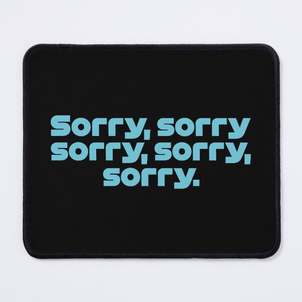 Item preview, RUS. Sorry Sorry - Best Team Radio Mexican GP 2022 (Original - Black BG) designed and sold by FilipeFerreira.