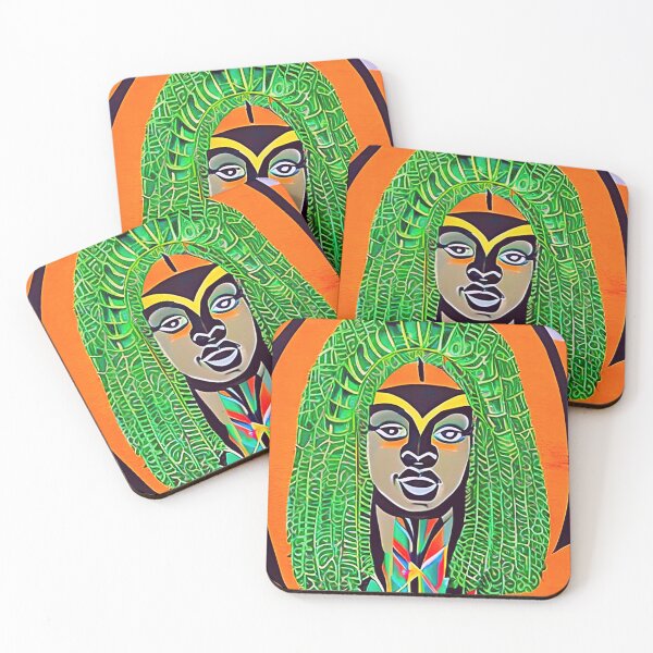 Item preview,  Black Woman Earth Aura designed and sold by LoveLightGifts.