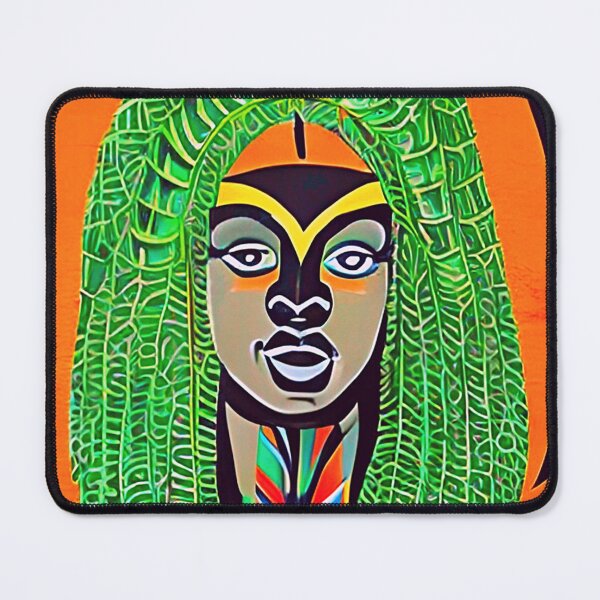 Item preview, Black Woman Earth Aura designed and sold by LoveLightGifts.