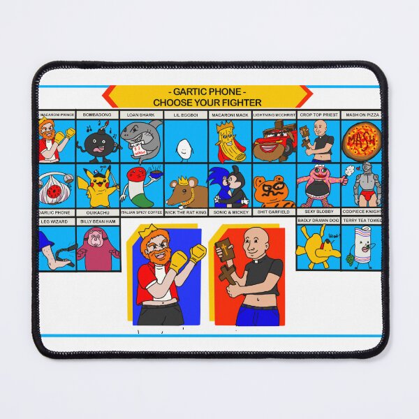 Item preview, GARTIC PHONE: Choose Your Fighter designed and sold by MacaroniPrince.