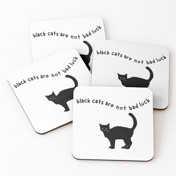Item preview, Black cats are not bad luck designed and sold by Amadej.