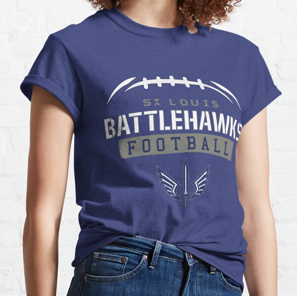 Xfl Merch St Louis BattleHawks Prime Time Team Color T-Shirt