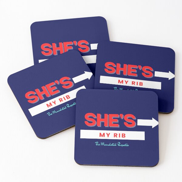 Item preview, She is My Rib (Husband and Wife Set) - Navy Blue designed and sold by TheReporter1.