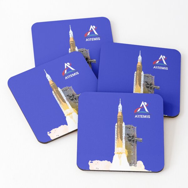 Item preview, Artemis Program Rocket Official Logo Sticker designed and sold by Teetans.