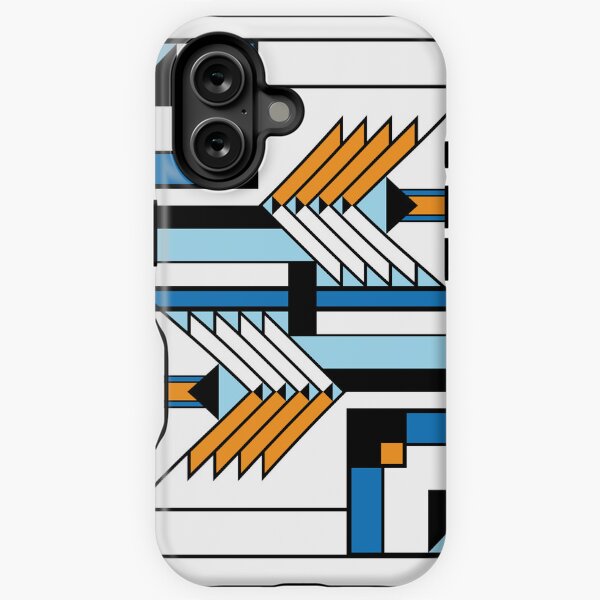 Item preview, Mid Century Modern Prairie Blues designed and sold by RachelSpeir.