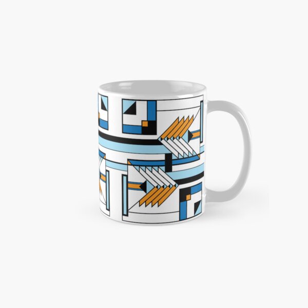 Item preview, Mid Century Modern Prairie Blues designed and sold by RachelSpeir.
