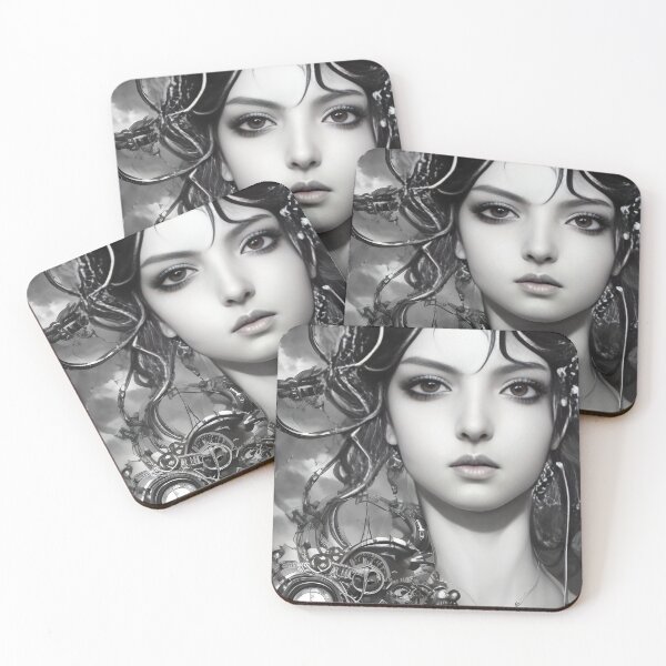 Item preview, Assunta Steampunk Girl Portrait  designed and sold by Kamiri.