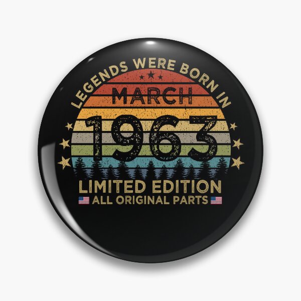 Item preview, Legends Were Born In March 1963 Limited Edition Patriotic designed and sold by cssdru.