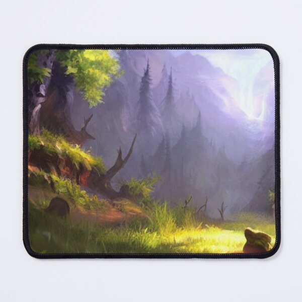 Item preview, Magic Green forest art 2023 (v1) designed and sold by cardia1991.