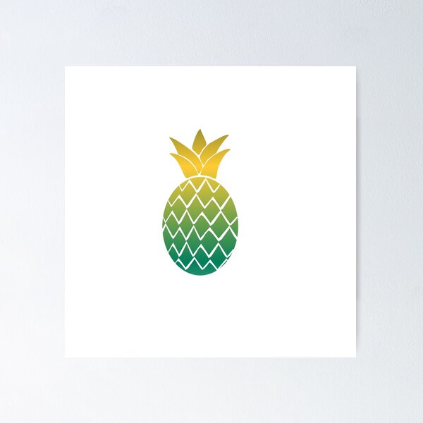 Item preview, Tropical Splendor in Forget Me Not: Pineapple Spanish Viridian on Canvas designed and sold by TechsQuickArt.