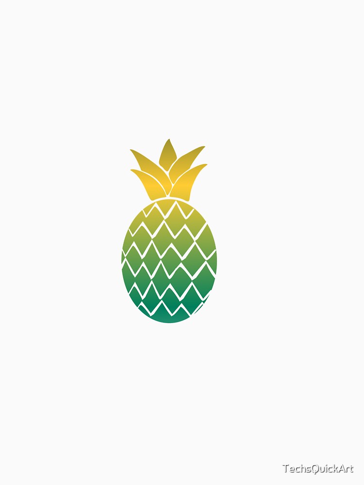 Aperçu 6 sur 6. Sweat à capuche épais avec l'œuvre Tropical Splendor in Forget Me Not: Pineapple Spanish Viridian on Canvas créée et vendue par TechsQuickArt.