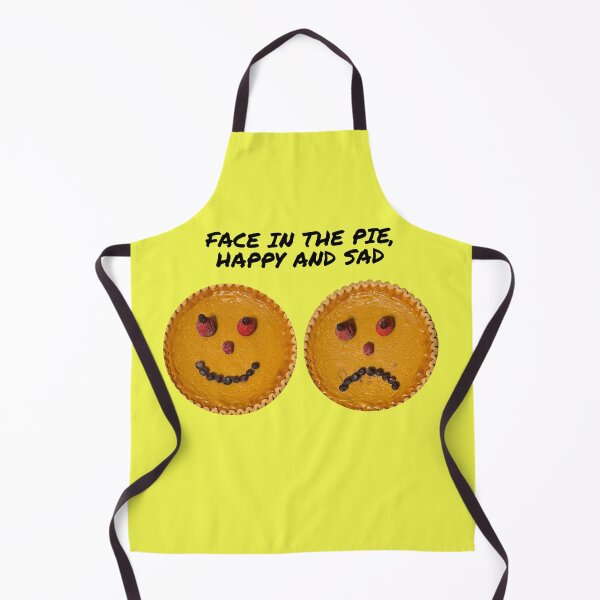 Item preview, FACE IN THE PIE, HAPPY AND SAD designed and sold by TechLaughs.