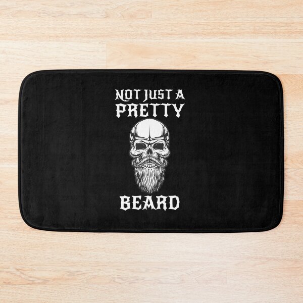 Item preview, Not Just a Pretty Beard  designed and sold by LiToDesignCo.