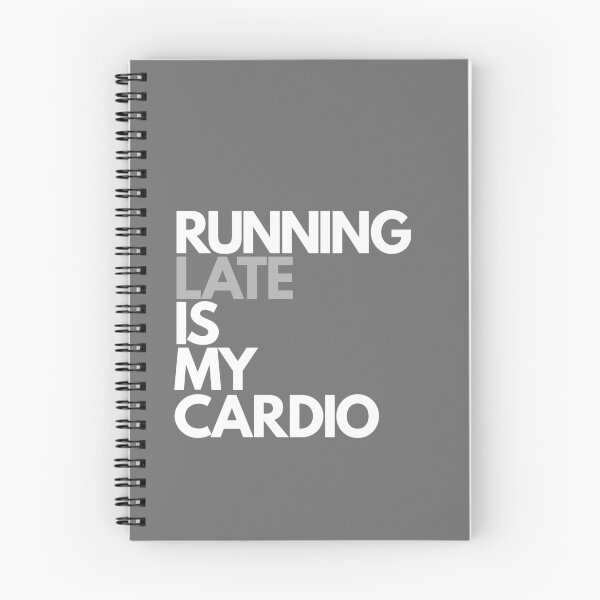 Item preview, Running Late is My Cardio designed and sold by Essenti4lgoods.