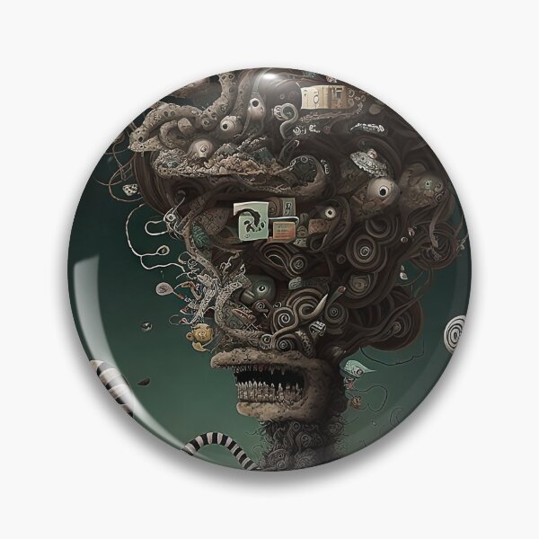 Item preview, Weird bizarre art design with a funny creature designed and sold by mrlongfield.