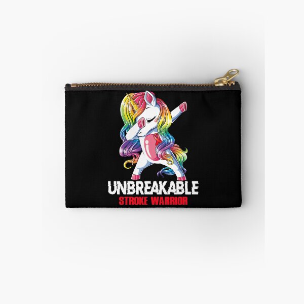 Item preview, Stroke Awareness - Unicorn Stroke Warrior Ribbon UNBREAKABLE designed and sold by Fernandezf.