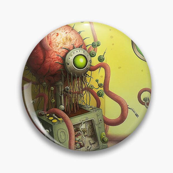 Item preview, Weird bizarre art design with a funny creature designed and sold by mrlongfield.