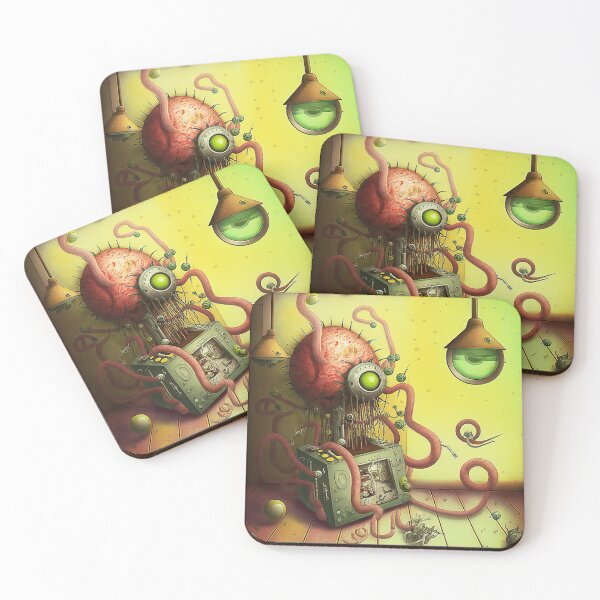 Item preview, Weird bizarre art design with a funny creature designed and sold by mrlongfield.