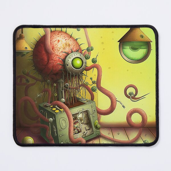Item preview, Weird bizarre art design with a funny creature designed and sold by mrlongfield.