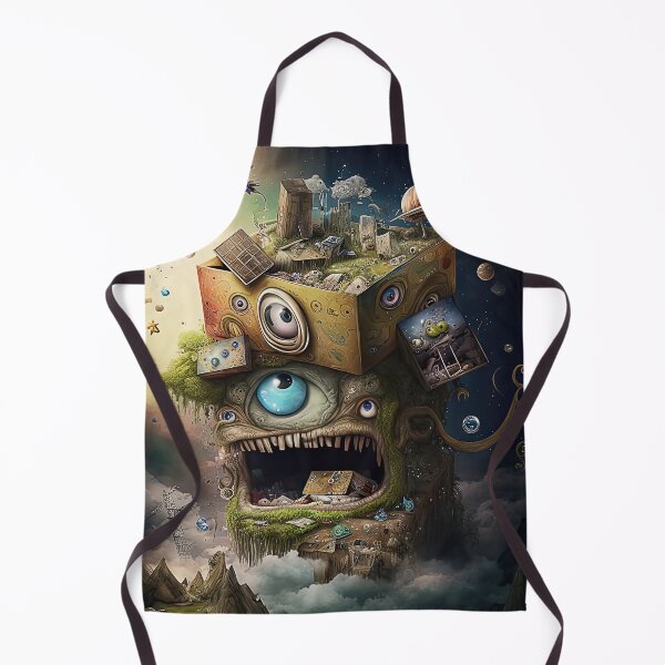 Item preview, Weird bizarre art design with a funny creature designed and sold by mrlongfield.