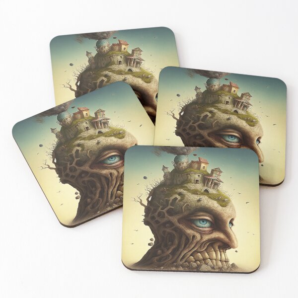 Item preview, Weird bizarre art design with a funny creature designed and sold by mrlongfield.