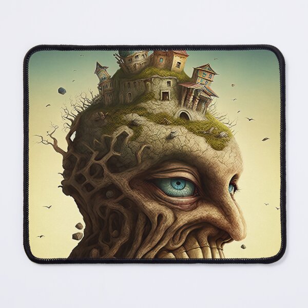 Item preview, Weird bizarre art design with a funny creature designed and sold by mrlongfield.