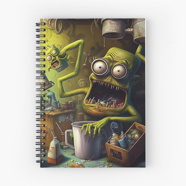 Item preview, Weird bizarre art design with a funny creature designed and sold by mrlongfield.
