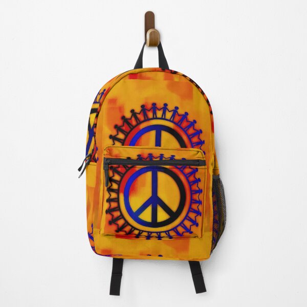 Item preview, PEACE HANDS AROUND THE GLOBE VIVID designed and sold by EdwardMonet.