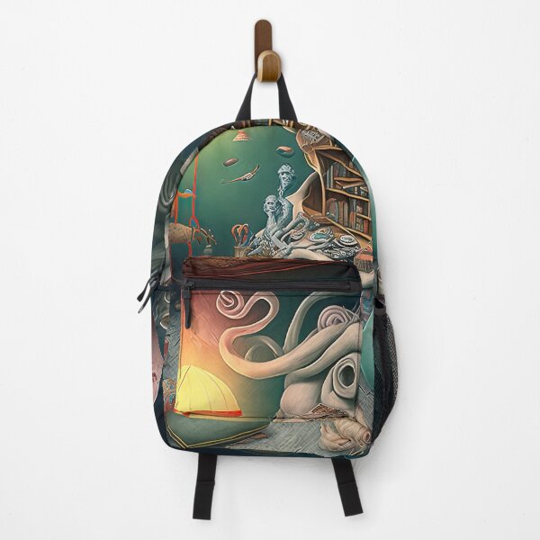 Item preview, Weird bizarre art design with a funny creature designed and sold by mrlongfield.