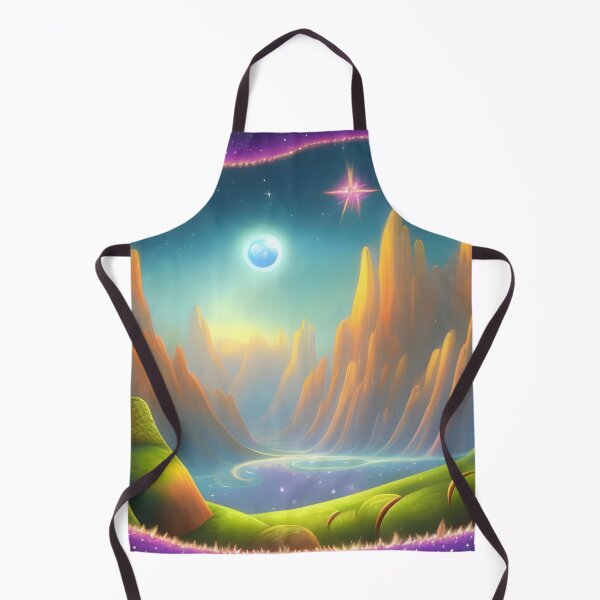 Item preview, Fabulous Magical Colorful Bright Cartoon Surreal Moonlit Night designed and sold by Olga Nagornaya.