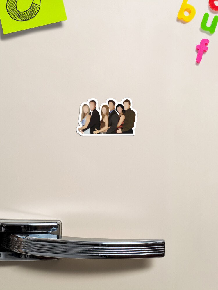 Friends TV Show Sticker Pack Ross Rachael Chandler Monica Phoebe