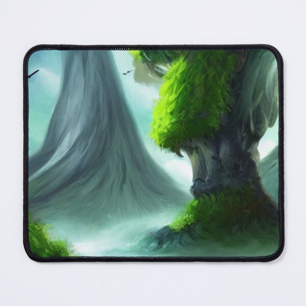 Item preview, Magic Green forest art 2023 (v3) designed and sold by cardia1991.