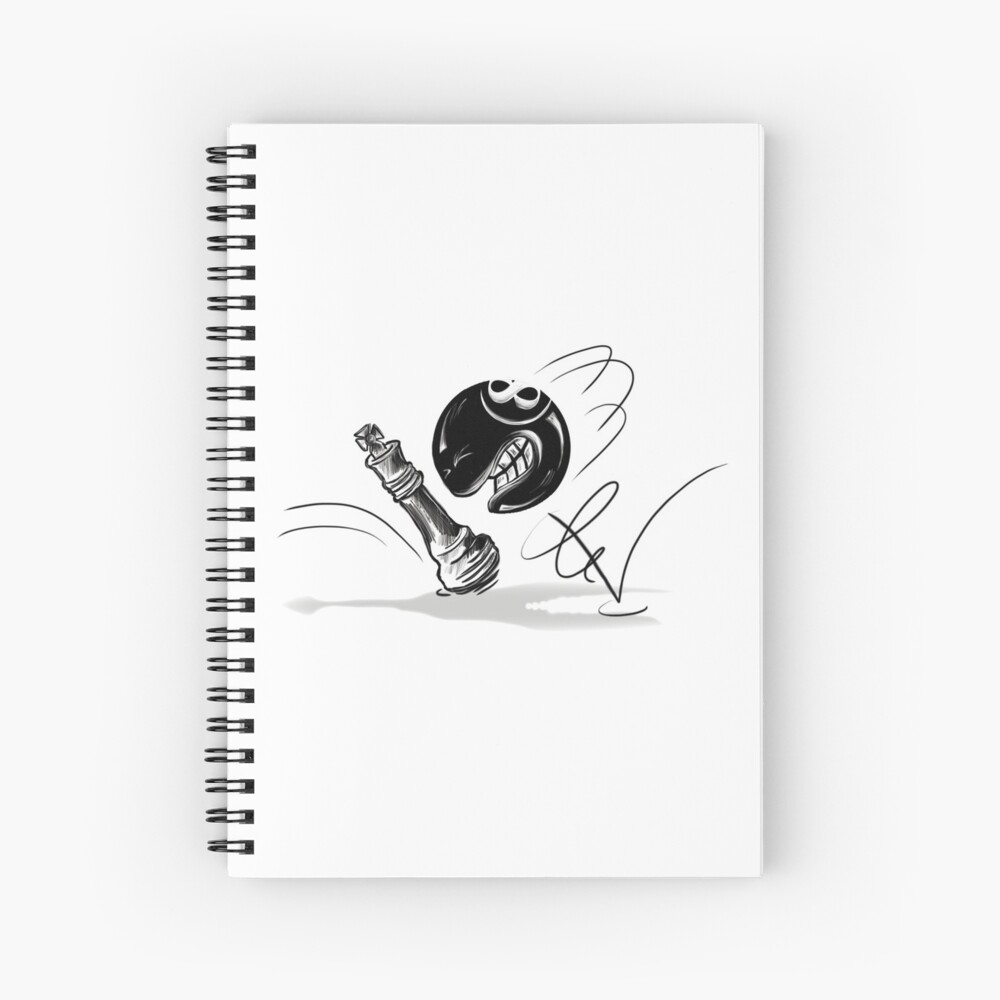 Item preview, Spiral Notebook designed and sold by snohock.
