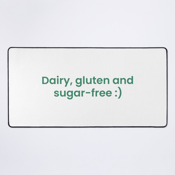 Item preview, Dairy, gluten and sugar free designed and sold by lettersbysid.